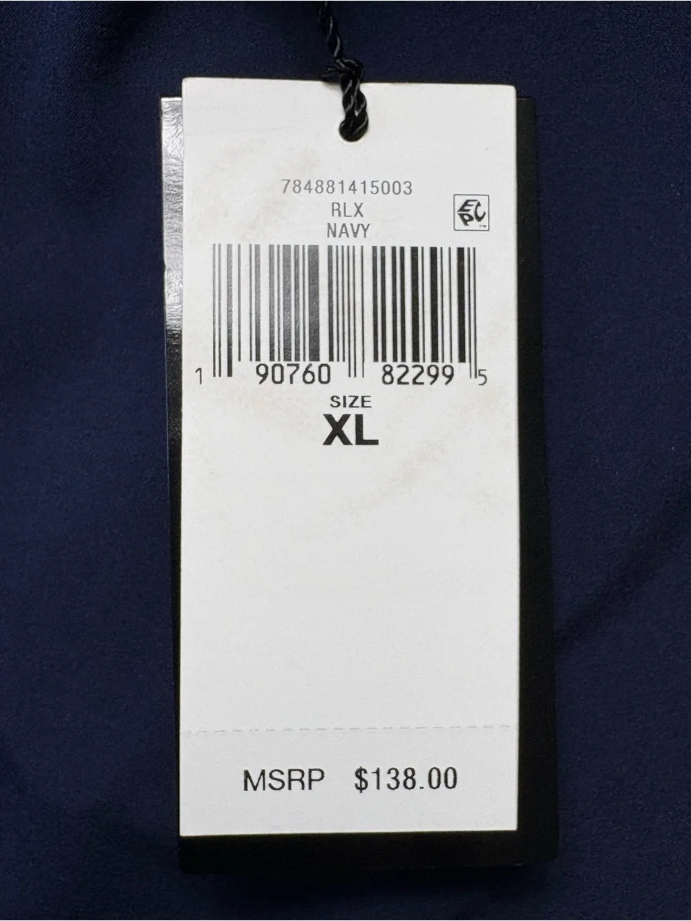 NWT RLX Ralph Lauren Navy Compression Lined Performance Pants XL - Picture 15 of 15